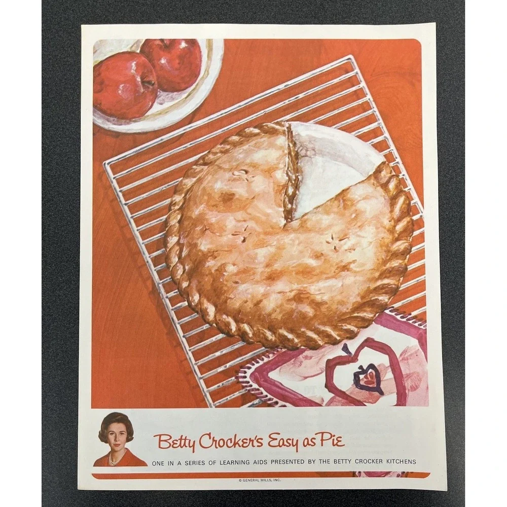 Vintage Betty Crocker's Student Learning Aids Booklets Yeast Breads Easy as Pie